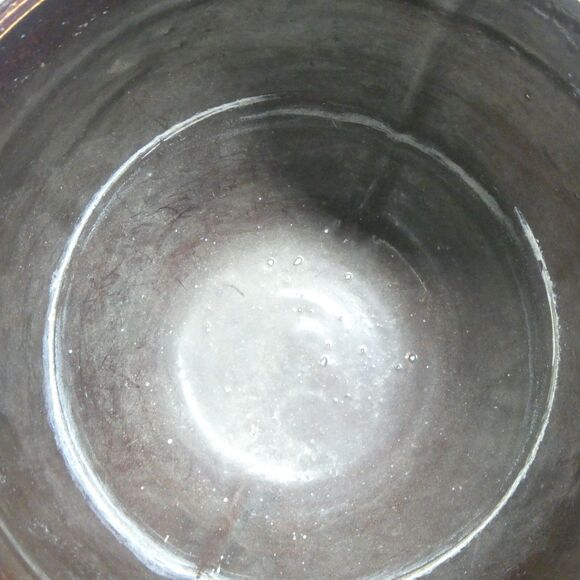 Peacock at the Fountain Brush McCoy Jardiniere Planter Pot Brown Vintage - Picture 11 of 14